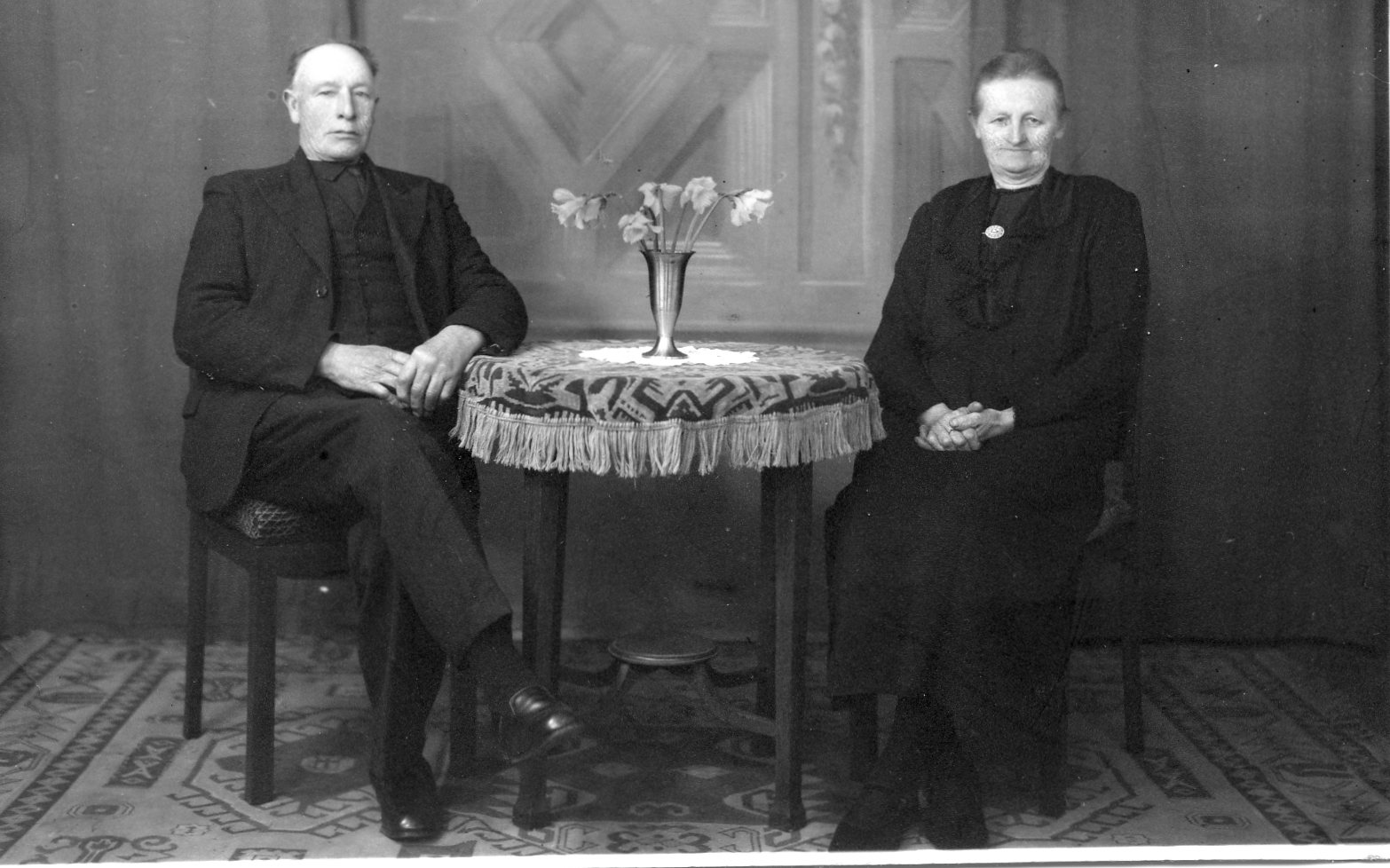 Echtpaar De Wilde-Haaima 50 jaar getrouwd