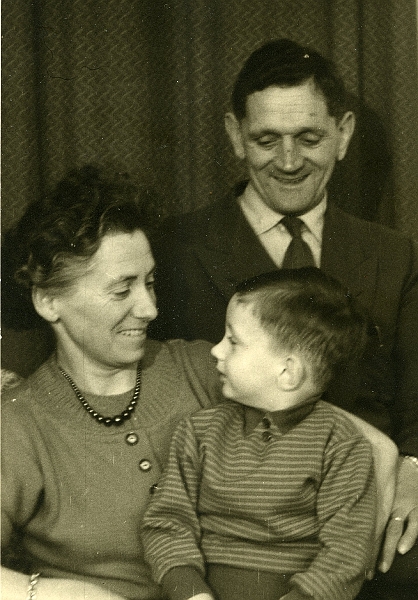 Familie Kreffer-Van Remmen met zoon Rien